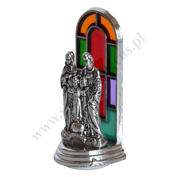 WITRAŻ PRZYLEPIEC Z ŚWIĘTĄ RODZINĄ - wys. 4.3 cm - 64202