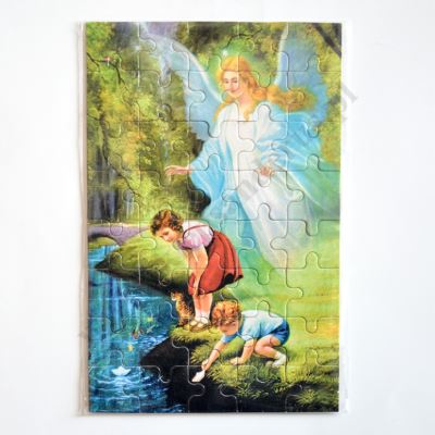 ANIOŁ STRÓŻ - PUZZLE 13 x 20 cm - 40 ELEMENTÓW - 79943