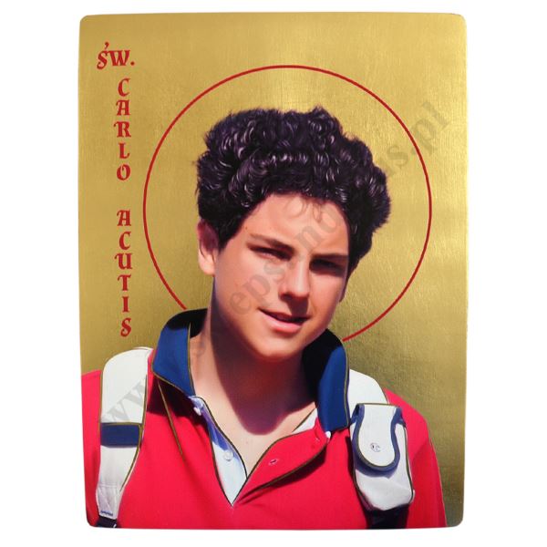 ŚW. CARLO ACUTIS - IKONA 29 x 39 cm - 76007