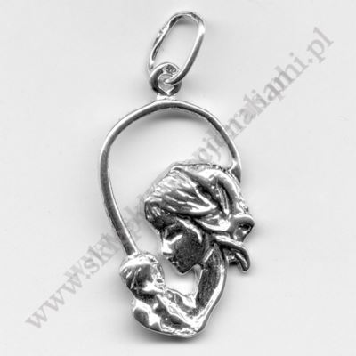 MEDALIK MATKI BOŻEJ - wys.1.9 cm