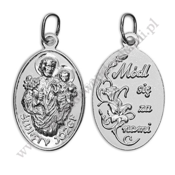 MEDALIK ŚWIĘTY JÓZEF - wys.2.7 cm - 50457