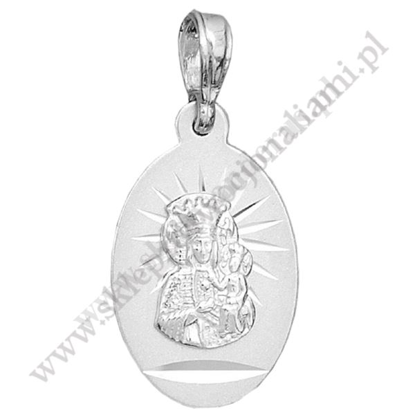 MEDALIK MATKI BOŻEJ CZĘSTOCHOWSKIEJ - wys. 3 cm - 67998 MEDALIK MATKI BOŻEJ CZĘSTOCHOWSKIEJ - wys. 3 cm - 67998