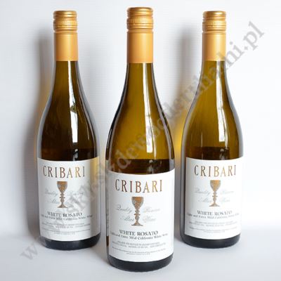 CRIBARI WHITE ROSATO - wino mszalne - białe słodkie