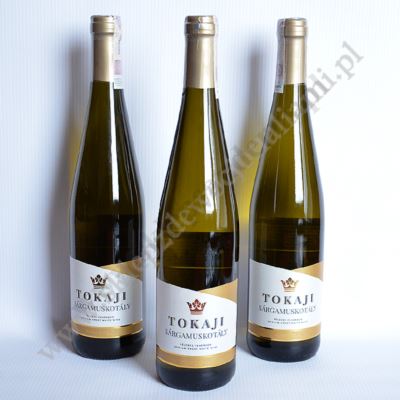 TOKAJI SARGAMUSKOTALY - wino mszalne, białe pósłodkie