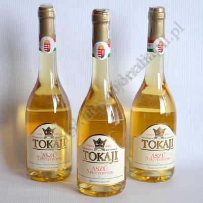 TOKAJI ASZU 5 PUTTONYOS - wino mszalne - białe, słodkie