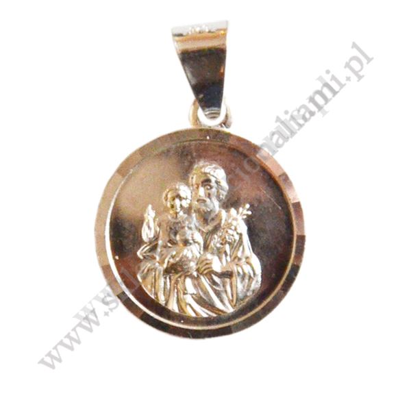 MEDALIK ŚWIĘTEGO JÓZEFA - wys.1.8 cm - 71134