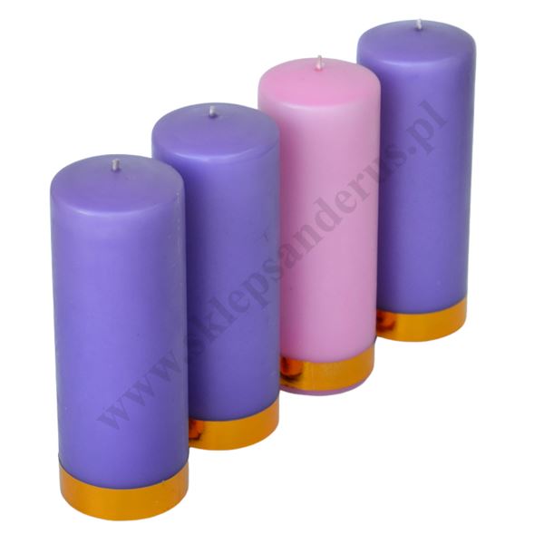 ŚWIECE ADWENTOWE - wys. 20 cm -  78902