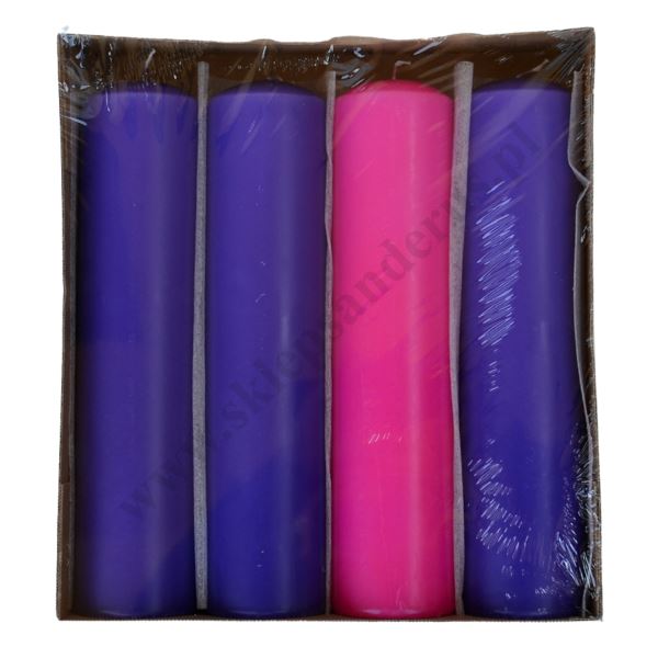 ŚWIECE ADWENTOWE - wys. 30 cm - 10136