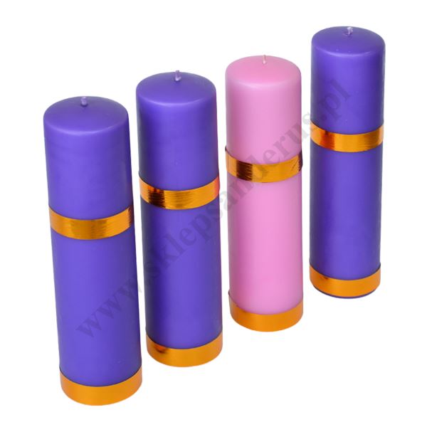 ŚWIECE ADWENTOWE - wys. 30 cm - 72636