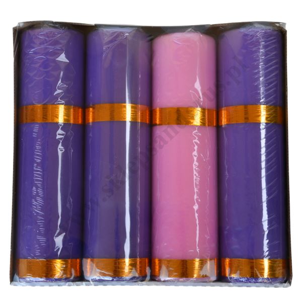 ŚWIECE ADWENTOWE - wys. 30 cm - 72636