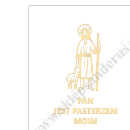 PAN JEST PASTERZEM MOIM - modlitewnik komunijny - 68859