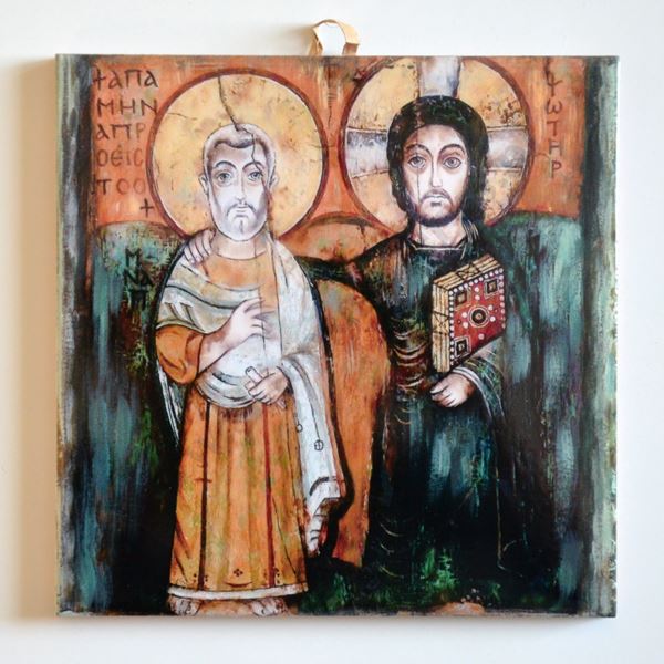 IKONA PRZYJAŹNI - obrazek na ceramice 15 x 15 cm - 58971