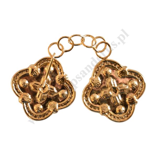 KLAMRA DO KAPY POZŁACANA - 3183