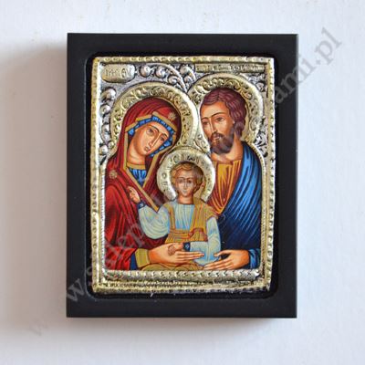 ŚWIĘTA RODZINA - ikonka 6.2 x 7.6 cm - 83485
