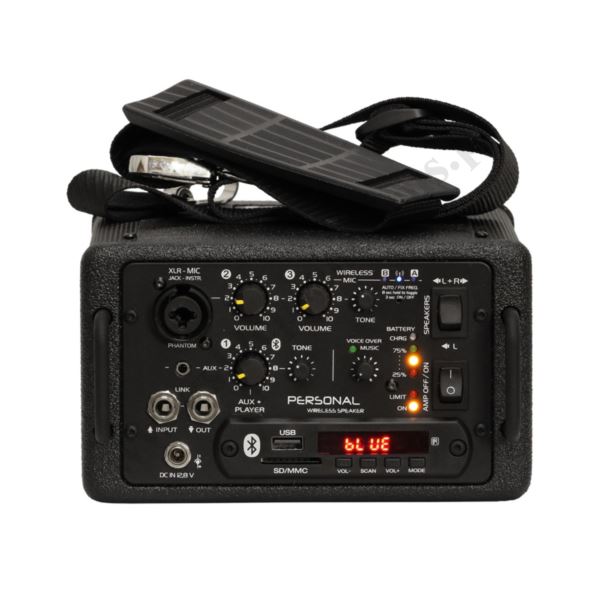 PRZENOŚNY SYSTEM NAGŁOŚNIENIOWY LDM PERSONALBOX Z MIKROFONEM - 82042