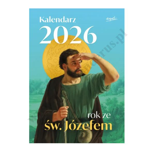KALENDARZ NA ROK 2026 ZE ŚW. JÓZEFEM