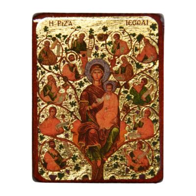 MATKA BOŻA DRZEWO ŻYCIA - magnes 3.8 x 5 cm - 9844