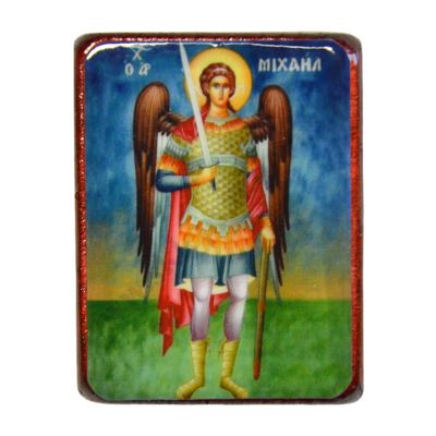ŚW. MICHAŁ ARCHANIOŁ - magnes 3.8 x 5 cm - 5285