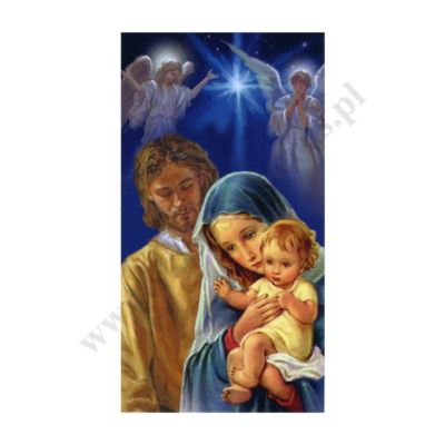 OBRAZEK KOLĘDOWY - format 7 x 13 cm - paczka 100 szt. - 4352