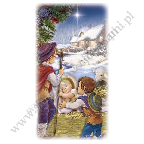 OBRAZEK KOLĘDOWY - UV - PACZKA 100 szt - 73375 OBRAZEK KOLĘDOWY - UV - PACZKA 100 szt - 73375