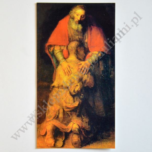 POWRÓT SYNA MARNOTRAWNEGO - obrazek 7 x 13 cm - paczka 100 szt. - 87823
