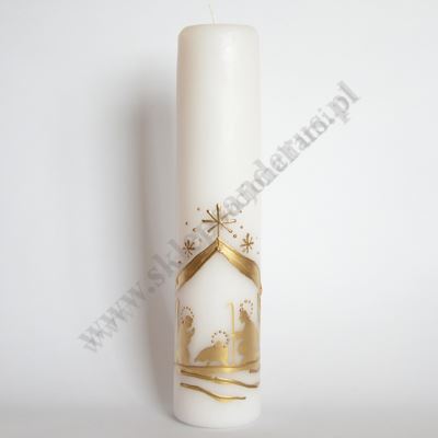 ŚWIECA BOŻE NARODZENIE - wys.30 cm - 4205
