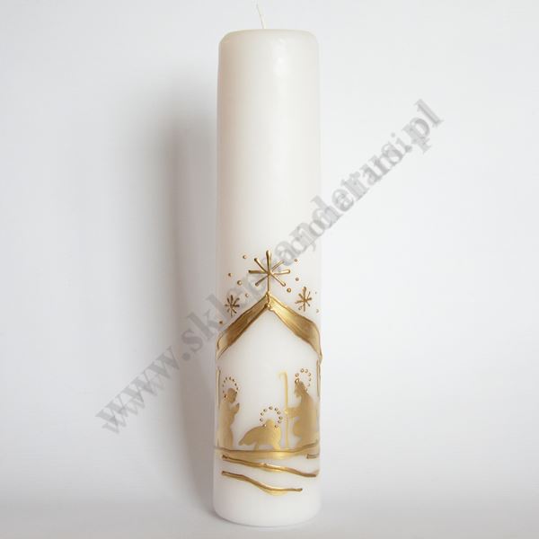 ŚWIECA BOŻE NARODZENIE - wys.30 cm - 4205