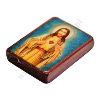SERCE PANA JEZUSA - magnes 3.8 x 5 cm - 7631