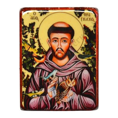ŚWIĘTY FRANCISZEK - magnes 3.8 x 5 cm - 81327