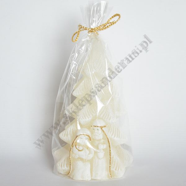 ŚWIECA CHOINKA - wys.16 cm - 61127