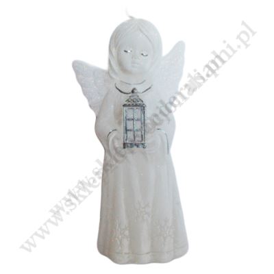 ŚWIECA ANIOŁ - wys. 17.5 cm - 86343