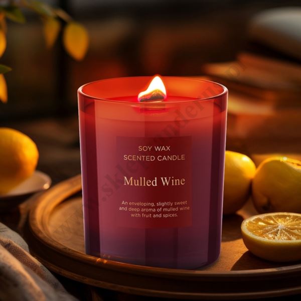ŚWIECA ZAPACHOWA W SZKLE - MULLED WINE - 61164