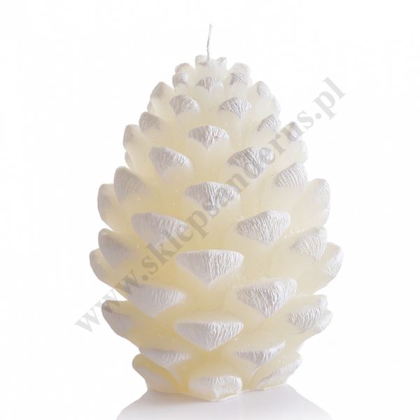 ŚWIECA SZYSZKA - wys. 13 cm - 78890