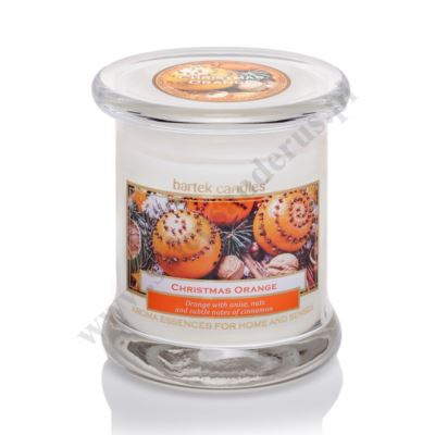 ŚWIECA ZAPACHOWA W SZKLE - wys. 10 cm - 7954