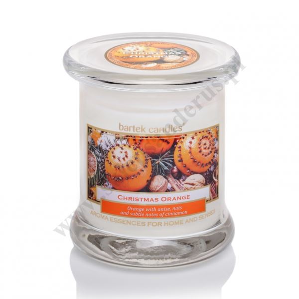 ŚWIECA ZAPACHOWA W SZKLE - wys. 10 cm - 7954