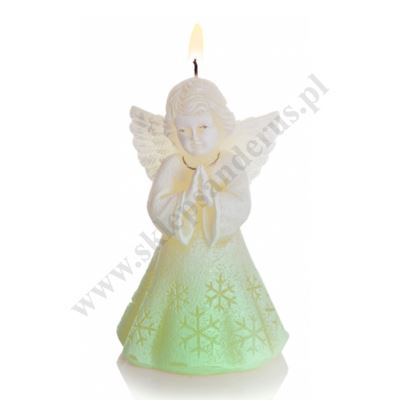 ŚWIECA ANIOŁ - wys. 14.5 cm - 51341