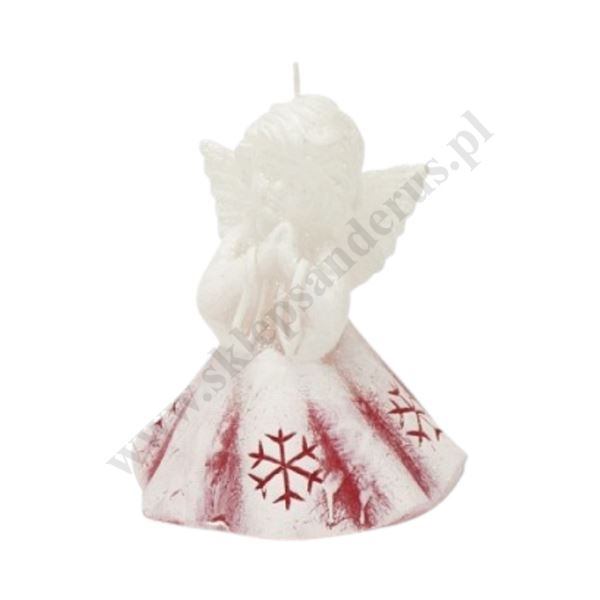 ŚWIECA ANIOŁEK - wys. 9 cm - 78566