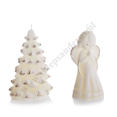 ŚWIĄTECZNA ŚWIECA - wys.12 cm - 87524