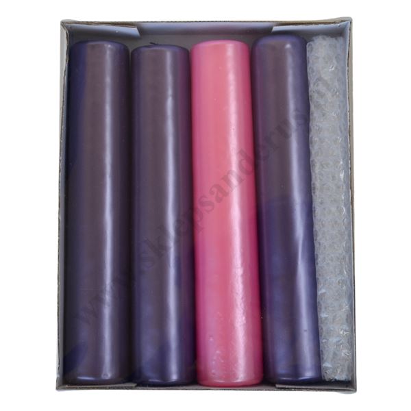 ŚWIECE ADWENTOWE - wys. 30 cm -  65328 ŚWIECE ADWENTOWE - wys. 30 cm -  65328