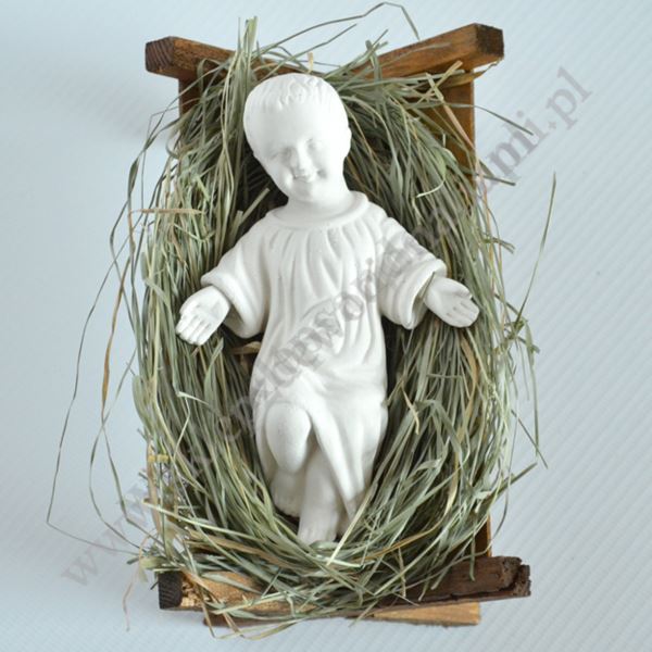 DZIECIĄTKO NA SIANKU W ŻŁÓBKU - D4B