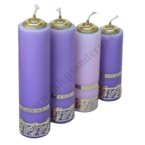 ŚWIECE ADWENTOWE OLEJOWE - schody - 9701 ŚWIECE ADWENTOWE OLEJOWE - schody - 9701