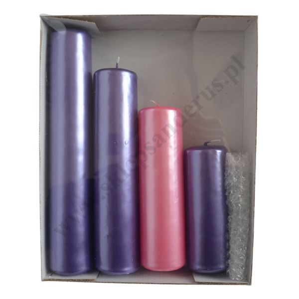 ŚWIECE ADWENTOWE - komplet - 50923