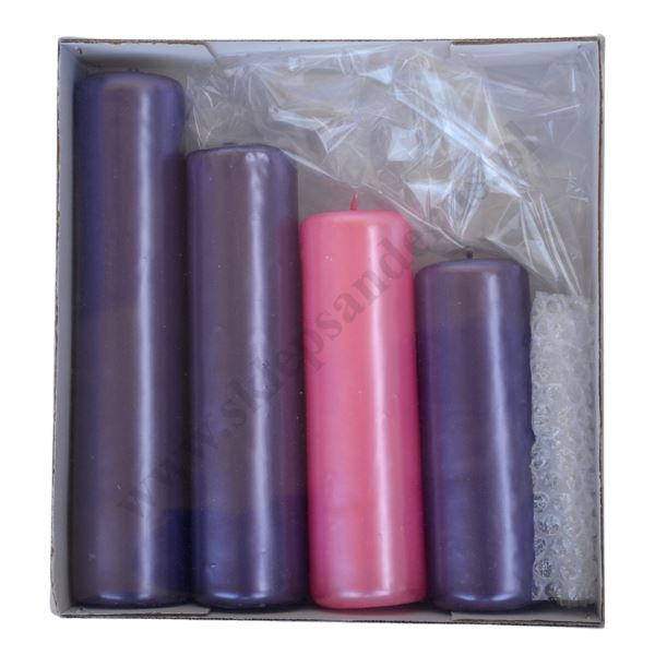 ŚWIECE ADWENTOWE - schody - 50925