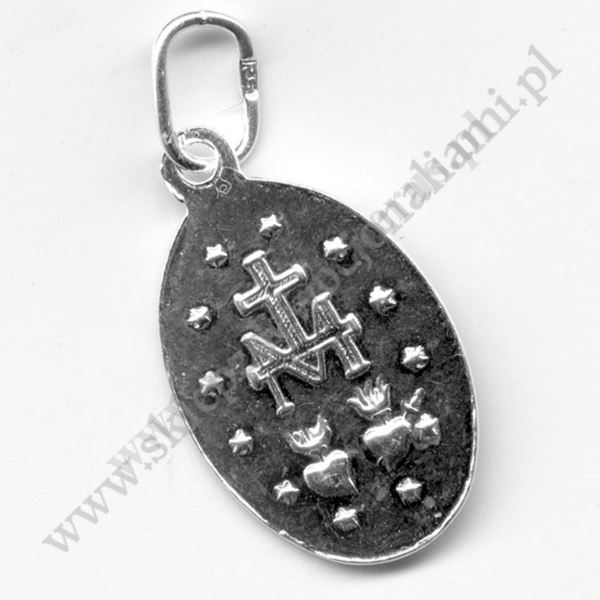 MEDALIK M.B. NIEPOKALANEJ - wys.1.6 cm MEDALIK M.B. NIEPOKALANEJ - wys.1.6 cm