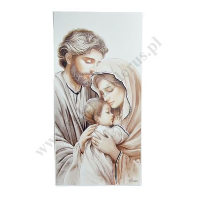 ŚWIĘTA RODZINA - obrazek 12 x 24 cm - CU107/3