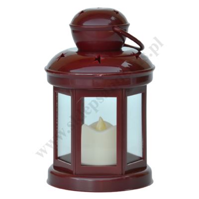 LAMPION RORATNI-ADWENTOWY BORDO - 86300
