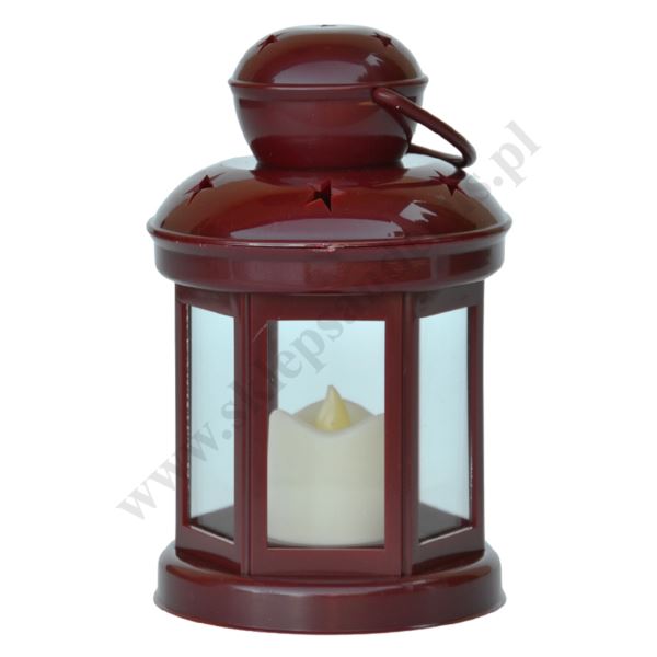 LAMPION RORATNI-ADWENTOWY BORDO - 86300