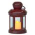 LAMPION RORATNI-ADWENTOWY BORDO - 86300