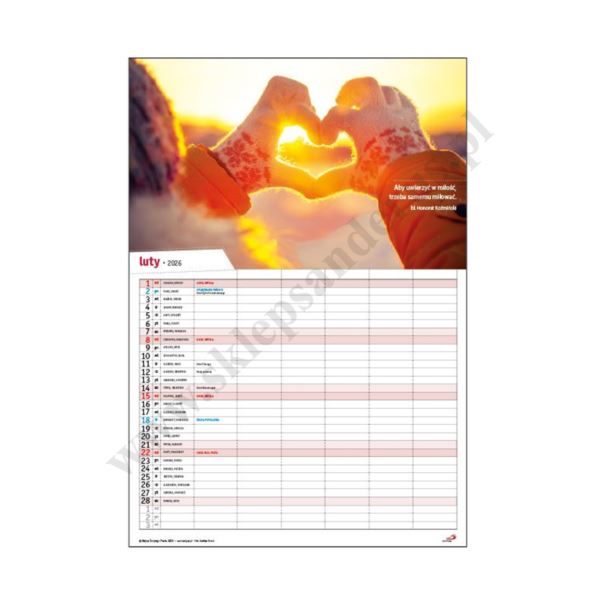 KALENDARZ RODZINNY 2026