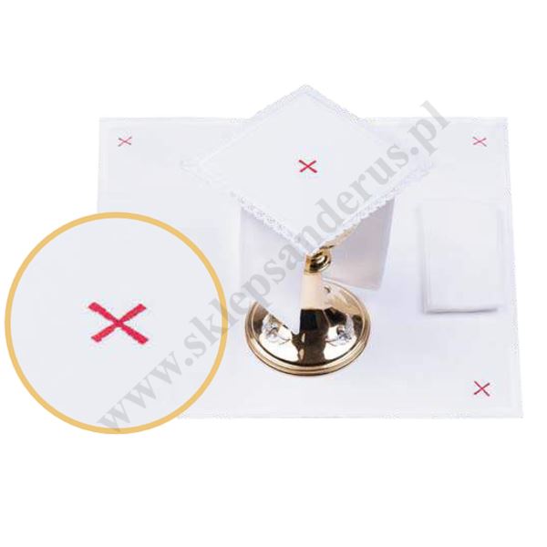 BIELIZNA KIELICHOWA - komplet lniany - 86454